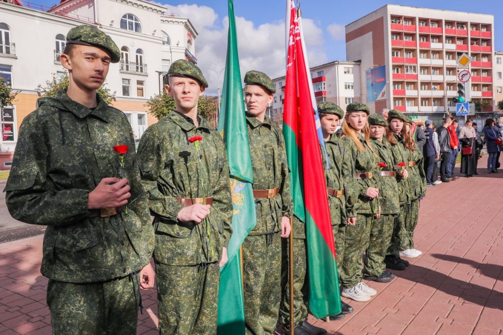 Акция ФПБ и Патриотов Беларуси